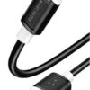 KAKUSIGA καλώδιο USB-C σε USB KSC-998, σιλικόνης, 5A, 480Mbps, 1m, μαύρο