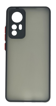 MOB-1758 POWERTECH Θήκη Color Button MOB-1758 για Xiaomi 12/12X, μαύρη
