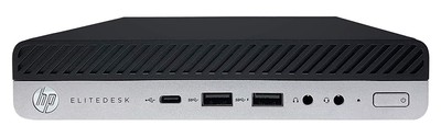 PC-2094-SQR HP PC EliteDesk 800 G3 Micro, Refurbished Grade A Repainted, i5-6500T, 8GB, 500GB, 35 Watt, FreeDOS