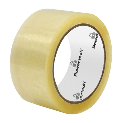 PT-1029 POWERTECH αυτοκόλλητη ταινία PT-1029, διάφανη, 48mm, 60m, 6τμχ