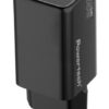 PT-1501-4 POWERTECH φορτιστής τοίχου PT-1501, USB/USB-C, 65W, GaN, μαύρος