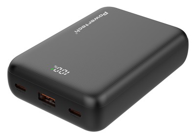 PT-1503-1 POWERTECH power bank PT-1503 με οθόνη, 20000mah, 22.5W, μαύρο