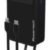 PT-1504 POWERTECH power bank PT-1504 με καλώδια & οθόνη, 20000mah, 22.5W, μαύρο