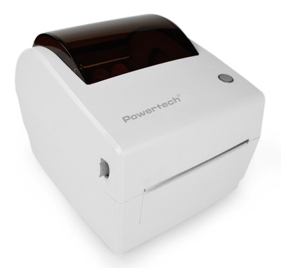 PT-1509 POWERTECH θερμικός εκτυπωτής ετικετών PT-1509, USB/Ethernet/Serial/Bluetooth, λευκός