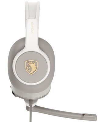 SADES gaming headset UPOWER, 3.5mm σύνδεση, 40mm, γκρι