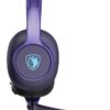 SADES gaming headset UPOWER, 3.5mm σύνδεση, 40mm, μωβ