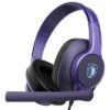 SADES gaming headset UPOWER, 3.5mm σύνδεση, 40mm, μωβ