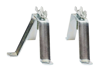 VIK-21003 VIKAR Βάση τοίχου 21003 για στήριξη ιστού, ατσάλινη, 15cm, 2τμχ