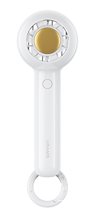 ZB251FS01 USAMS φορητός ανεμιστήρας US-ZB251 με 2 ταχύτητες, 1200mAh, λευκός