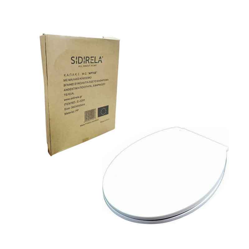 e-2291-1 Καπάκι Τουαλέτας με Απαλό Κλείσιμο – Toilet Seat with Soft Close