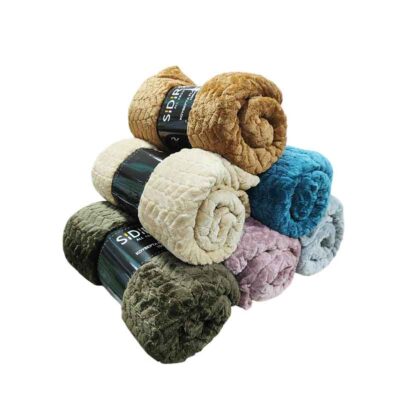 e-4503 Sidirela Κουβέρτα Fannel Zig-Zag 150x220cm – Fleece Blanket