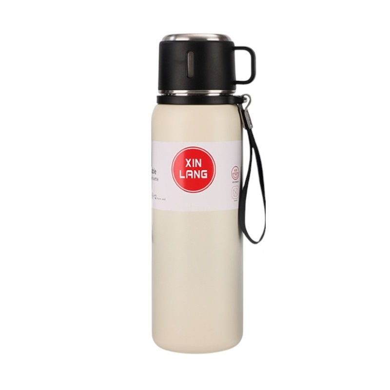 Φορητό παγούρι-θερμός - 600ml - 312598 - White