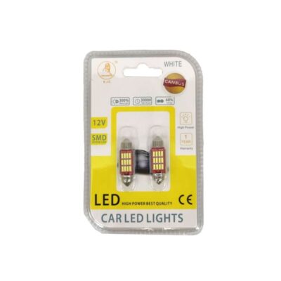 z693307 EJC Λάμπες Αυτοκινήτου Canbus LED 12V 36mm 2τμχ ψυχρό φως 4014-36-12SMD- LED light