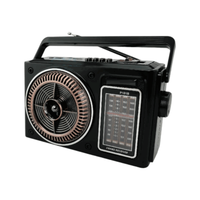 020023 Επαναφορτιζόμενο ραδιόφωνο - PX-101BT - 020023 - Black