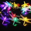 Ηλιακή γιρλάντα φωτισμού LED - Dragonfly - 5m+1m - 20D - 152820 - RGB