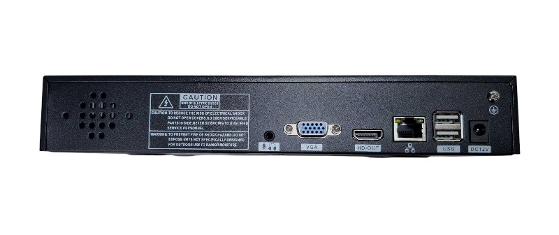 Κεντρική μονάδα καταγραφικού - AI NVR 10CH  - 080083