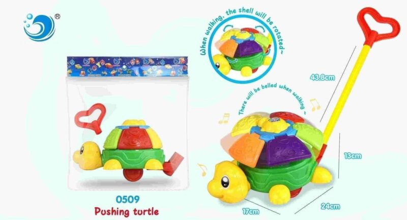 Συρόμενο παιχνίδι Χελωνάκι - 0509 - 117274