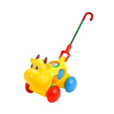 117287-1 Συρόμενο παιχνίδι Αγελαδίτσα - 0516 - 117287 - Yellow