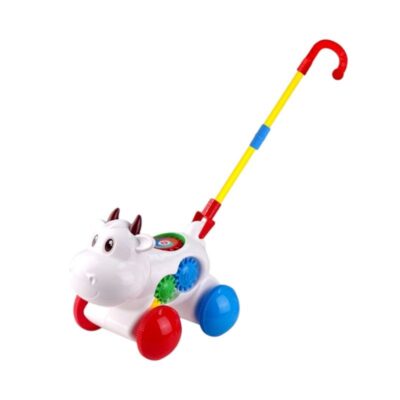 117287-2 Συρόμενο παιχνίδι Αγελαδίτσα - 0516 - 117287 - White