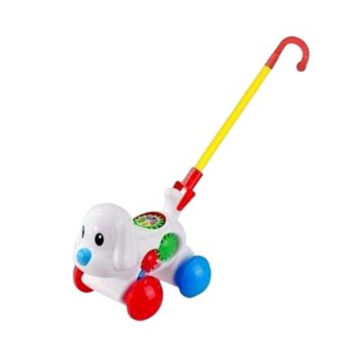 117288 Συρόμενο παιχνίδι Σκυλάκι - 0515 - 117288 - White