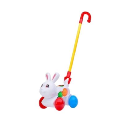 117290 Συρόμενο παιχνίδι Κουνελάκι - 0517 - 117290 - White