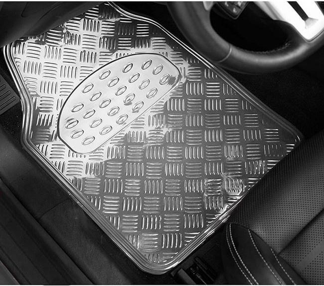 Πατάκια αυτοκινήτου - Celebrity Car - 016 - 4pcs - 122292 - Silver