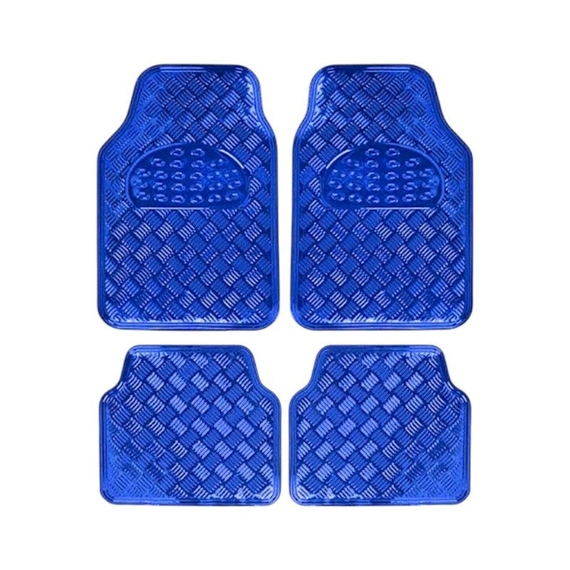 Πατάκια αυτοκινήτου - Celebrity Car - 016 - 4pcs - 122292 - Blue