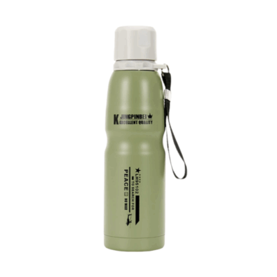 123880-3 Φορητό παγούρι-θερμός - 550ml - 123873 - Light Green