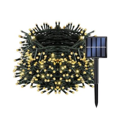 152936-152929 Ηλιακή γιρλάντα φωτισμού LED - 8m+2m - 80L - 152929 - Warm White