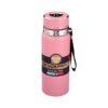 Φορητό παγούρι-θερμός με ψηφιακό θερμόμετρο - 600ml - 168440 - Pink