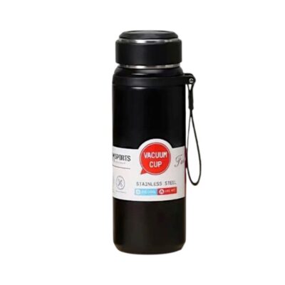 168443-2 Φορητό παγούρι-θερμός - 800ml - 168442 - Black