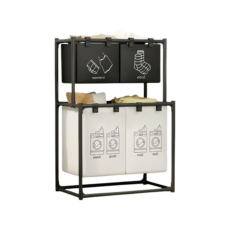 Υφασμάτινο καλάθι απλύτων - YH6903-2 - 170295