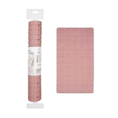 21084-2 Αντιολισθητικό πατάκι μπάνιου - M0839 - 36x66cm - Pink - 21084