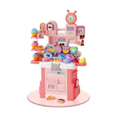 215234-1 Παιδική κουζίνα με αξεσουάρ ζαχαροπλαστικής - 688-230A - 43pcs - 215234