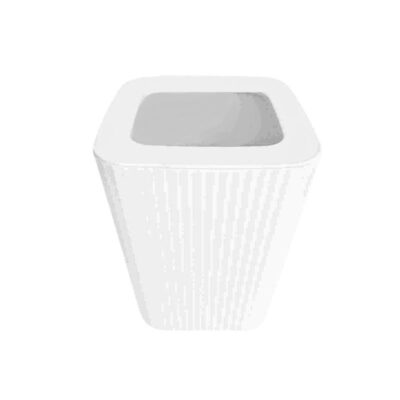 21527 Κάδος απορριμμάτων μπάνιου πλαστικός - White - 21527