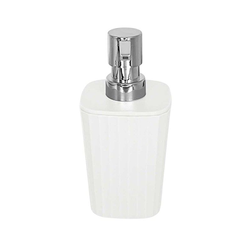 Θήκες κρεμοσάπουνου Dispenser πλαστικές - Σετ 5pcs - White - 21529