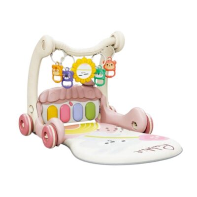 215344 Βρεφικό γυμναστήριο & στράτα - 2in1 - 368-45B - 215344 - Pink