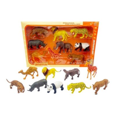 215397 Σετ φιγούρες ζώων της ζούγκλας - 760-PVC - 215397