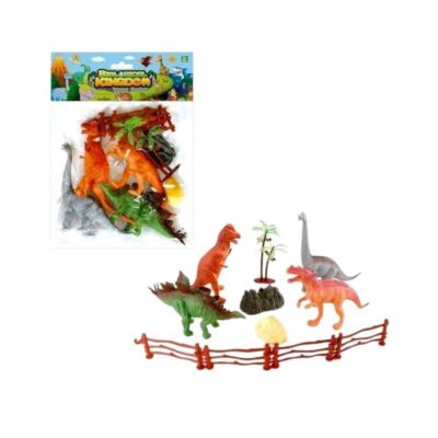 215402 Σετ φιγούρες δεινοσαύρων με αξεσουάρ - 8pcs - 3002-34 - 215402