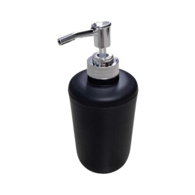 21541-4 Θήκες κρεμοσάπουνου Dispenser πλαστικές - Σετ 5pcs - Black - 21793