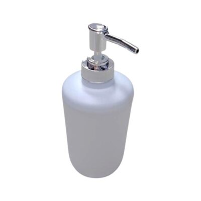 Θήκες κρεμοσάπουνου Dispenser πλαστικές - Σετ 5pcs - White - 21541