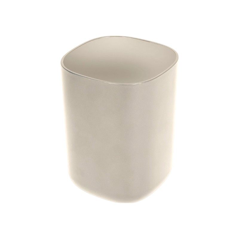 Θήκες οδοντόβουρτσας πλαστικές σε σετ 5Χ - Beige - 21555