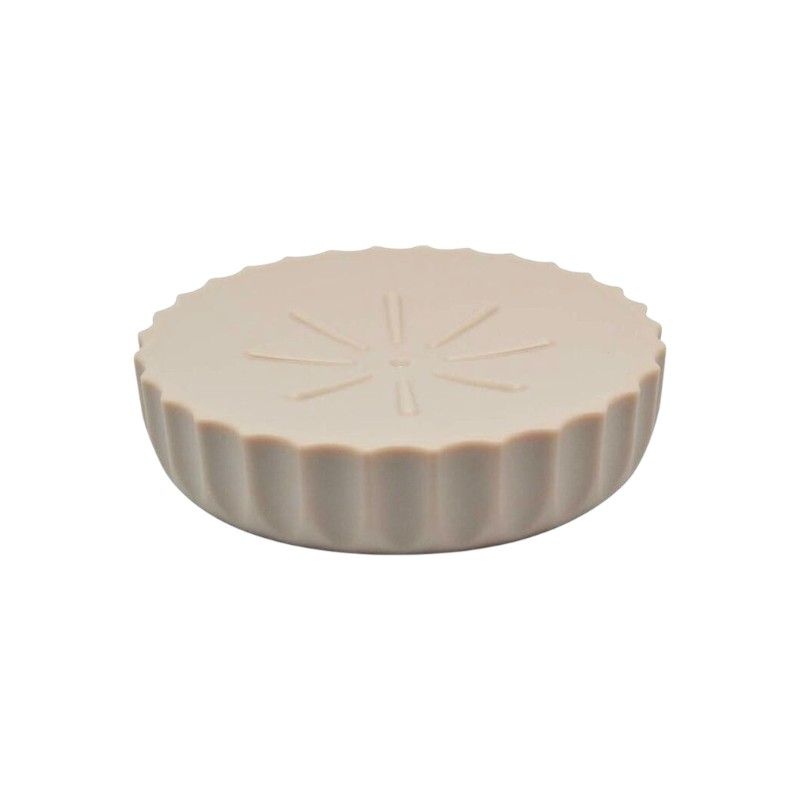 Σαπουνοθήκες μπάνιου πλαστικές σε σετ 9Χ - Beige - 21562