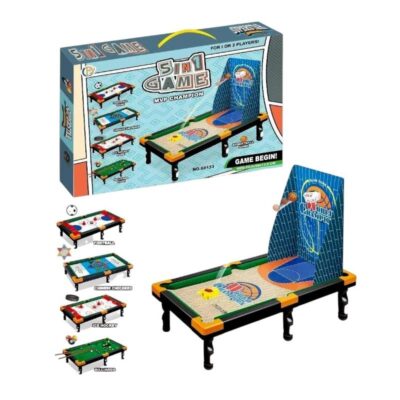 215652 Σετ επιτραπέζια παιχνίδια αθλημάτων 5 σε 1 - MVP Champion - 68133 - 215652