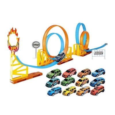 Πίστα αυτοκινητόδρομος - 652-T8 - 35pcs - 215716