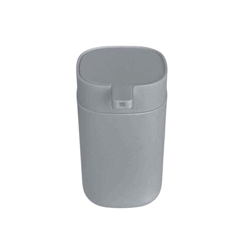 Θήκες κρεμοσάπουνου Dispenser πλαστικές - Σετ 5pcs - Grey - 21589