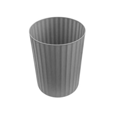 21593-2 Κάδος απορριμμάτων μπάνιου πλαστικός - Grey - 21593