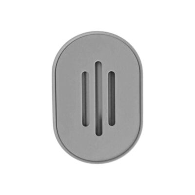 21610-2 Σαπουνοθήκες μπάνιου πλαστικές σε σετ 9Χ - Grey - 21610