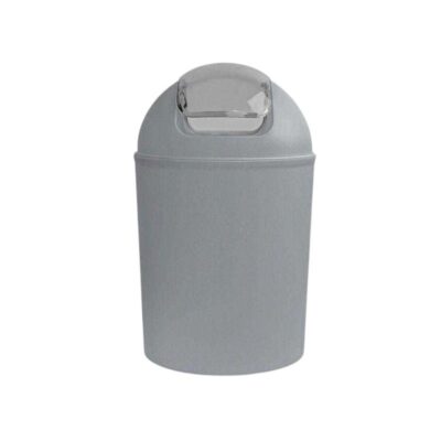 21617-2 Κάδος απορριμμάτων μπάνιου πλαστικός - Grey - 21617