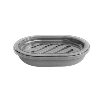 21622-2 Σαπουνοθήκες μπάνιου πλαστικές σε σετ 9Χ - Grey - 21622